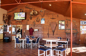 Restaurant at Cadney Homestead on Stuart Highway