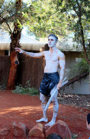 Yulara aboriginal cultural dance demonstration