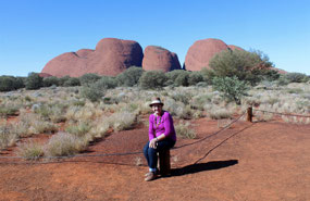 Kata Tjuta Olgas from Sunset viewing area