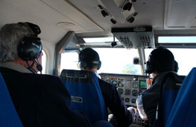 Two pilots & one of the passengers to Kings Creek