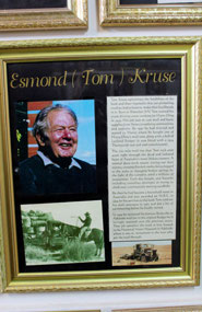 Esmond (Tom) Kruse inductee NRTHF