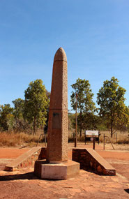 Sir Charles Todd Memorial on Stuart Highway