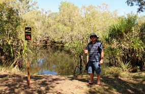 Nourlangie Creek for lunch