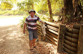 Pete and his Barra