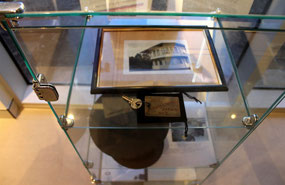 Key to room of Old Darwin Hotel