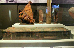 Memorabilia on display at Darwin Military Museum