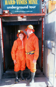 Miners for a couple of hours at Hard Times Mine