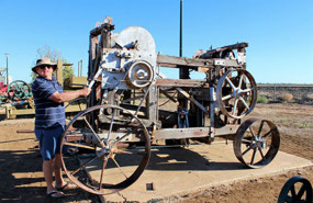 Another piece of machinery at Ilfracombe Qld
