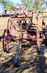 Horse drawn grader at Ilfracombe