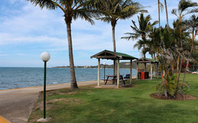 Looking from the park across towards Horseshoe Bay