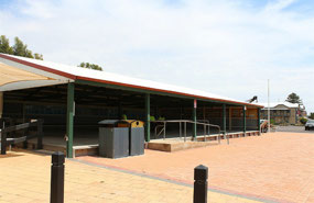 The 'Super Shed' at Arno Bay
