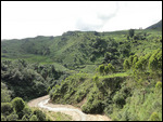 Yunnan scenery by the expressway