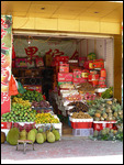  Jackfruit, mango, dragon fruit, durian 