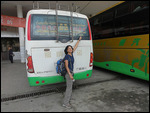 International border crossing to Laos