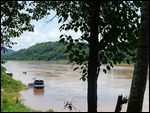The Mekong River at Luang Prabang