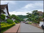 Typical Luang Prabang street