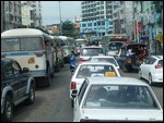 Yangon traffic 