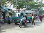 Mandalay transportation - shared pickup
