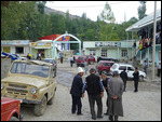 Arslanbob town square