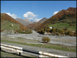 The Georgian Military Road to Kazbegi