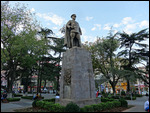 Attaturk statue-our first, but surely not the last