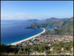 Oludeniz view from Lycian Way hike