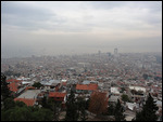 Modern Izmir from the acropolis / Kadifekale