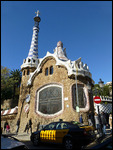 Parc Guell - Building at Entrance