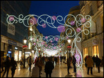 Larios street, Malaga