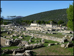 Pillars of the Abaton where patients slept