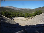 The famous Theater of Epidauros