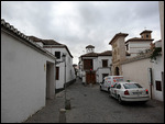 Albayzin, signal to handle narrow street