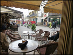 People watching at Petit Socco