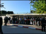 Outside Mauritania Embassy