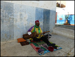 Gnawa performer, Rabat Kasbah