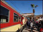 Arriving at Marrakech Train Station