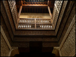 Medresa Ben Yousef - wood carving