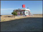One of many Moroccan Police checkposts