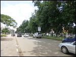 Cairo Road - a leafy boulevard in the center
