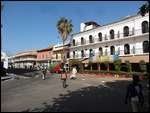 Colonial buildings in Saint-Louis ville