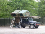 Roof top tents on 4X4