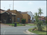 Affluent neighborhood at Soweto