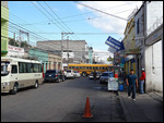 Comeyaguela street scene (chicken bus!)