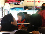 Inside the Chicken Bus