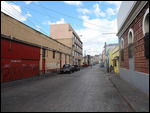 Footsteps hasten on 18a Calle
