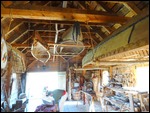 Birchbark canoes