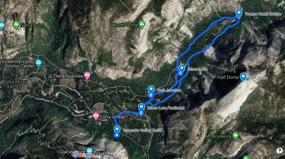 Mirror Lake Loop Trail Map