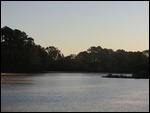 Entrance to Smith Creek hurricane hole