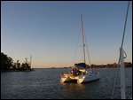 Alize departing Smith Creek