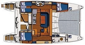 Catana 471 Vessel Floorplan